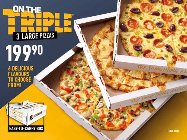 Debonairs Pizza Commercial Road Pizza Delivery
