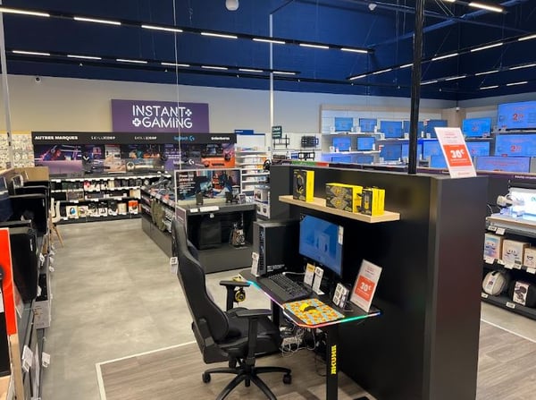 rayon gamer du magasin boulanger st quentin fayet