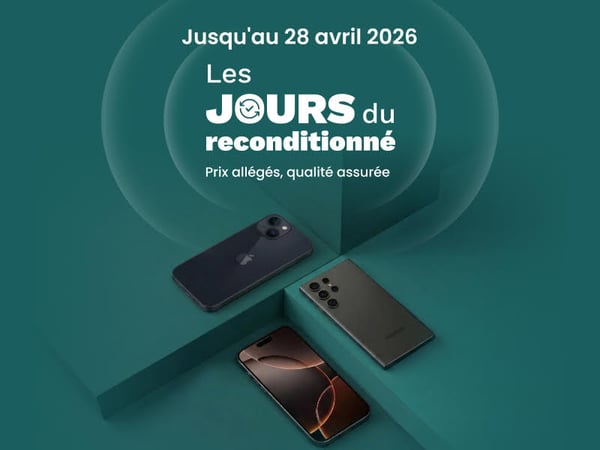 Les jours du reconditionné 2026