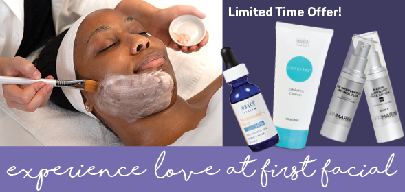 Experience love at first facial