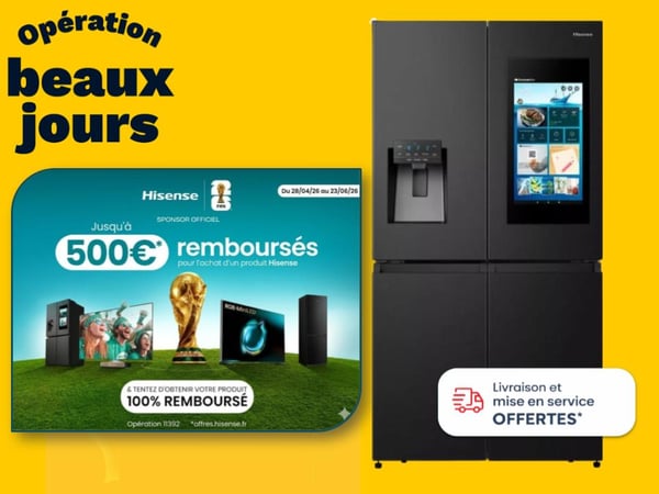 frigo hisense montauban