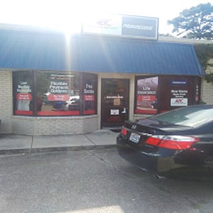 Front of Direct Auto store at 1115 Cooktown Road, Ruston