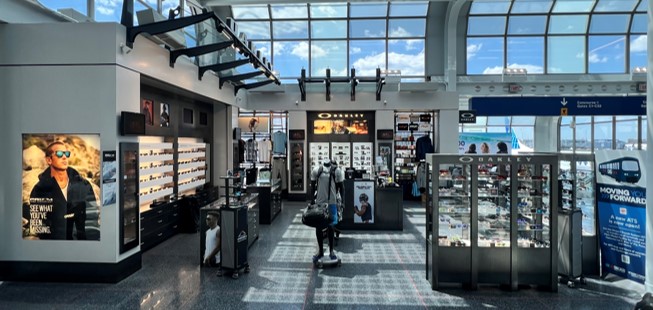 Oakley Store, 10000 West O'Hare Ave, Terminal 1-B Chicago, IL