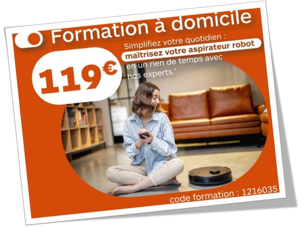 Formation & paramétrage à Domicile BDOM de votre aspirateur laveur - avec Boulanger Montauban