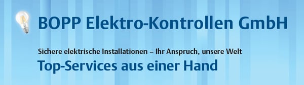 BOPP Elektro-Kontrollen GmbH - Lupfig