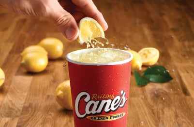 Raising Cane's Menu UAE Menu Page