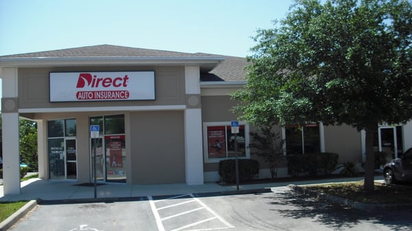 Direct Auto Insurance storefront located at  15745 Dora Avenue, Tavares