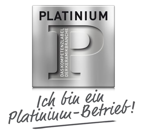 PLATINIUM ist das Kompetenzlabel der Keramik-Branche