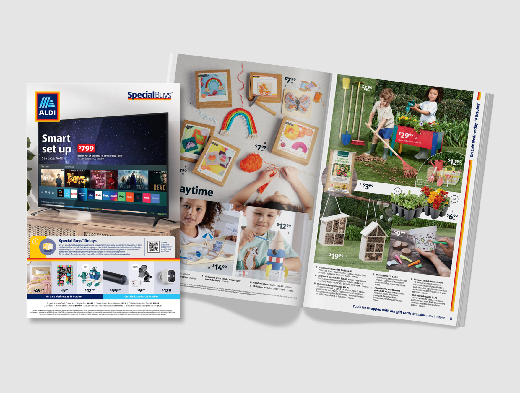 Explore the ALDI digital catalogue for this week's Special Buys.