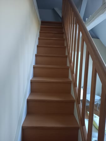 escalier et garde corps bois