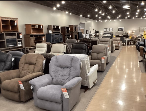 St. Louis - O'fallon Slumberland Furniture recliners