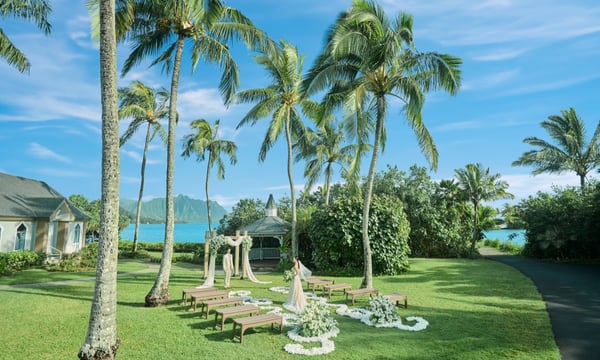 ザ・プライベート・ガーデン アロハ・ケ・アクア　会場の様子