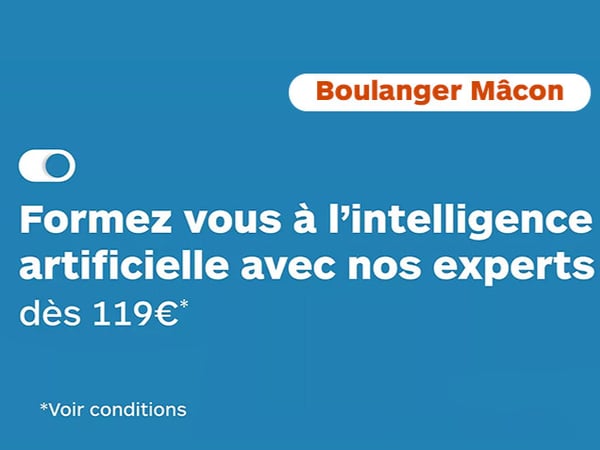 Formation Bdom au magasin Boulanger Mâcon.