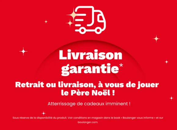 Retrait ou livraison, à vous de jouer le Père Noël !