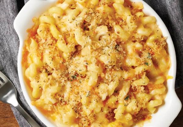 Panko-Crusted Mac & Cheese