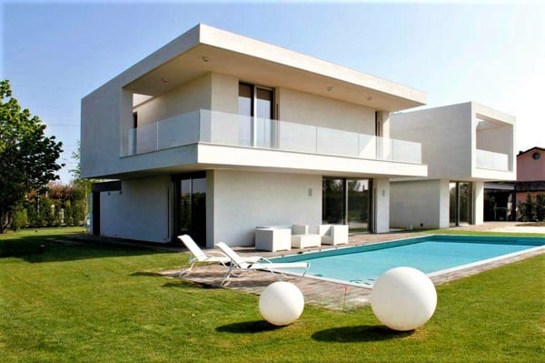 SAN PIETRO DI STABIO: moderna villa 5 locali, mq. 165, con progetto approvato - CHF 1'050'000 - www.queenimmobiliare.ch