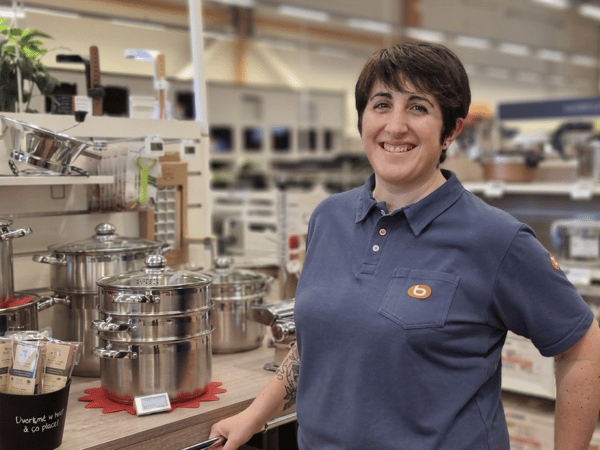 Christelle équipière client à Boulanger Chambéry