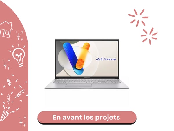 Ordinateur portable Asus Vivobook 17 S1704VA-AU232W