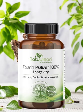 Taurin Pulver 100% vegan Longevity