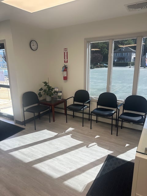 RI-WestWarwick-BSPT waiting room area.