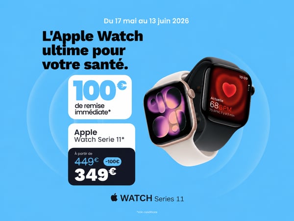 L'Apple Watch ultime pour votre santé.