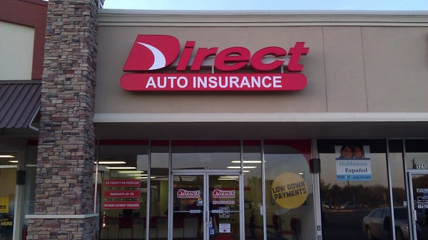 Direct Auto Insurance storefront located at  119 Eastgate Plaza, Bellmead