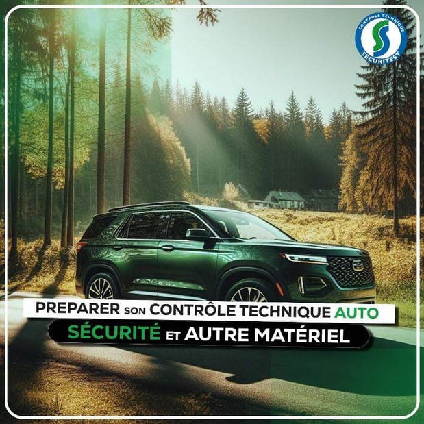 Préparer son contrôle technique auto - Sécurité et autre matériel