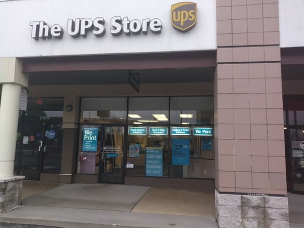 Facade of The UPS Store Tower Center