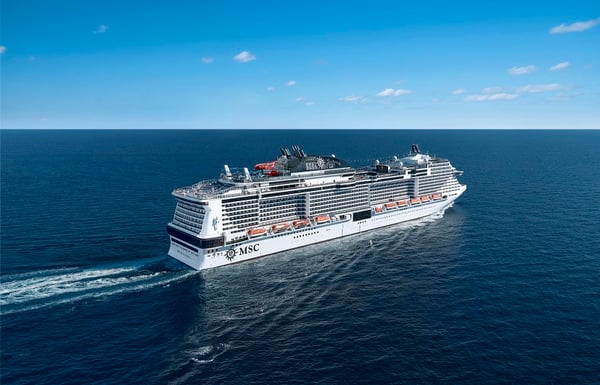 MSCベリッシマ全体