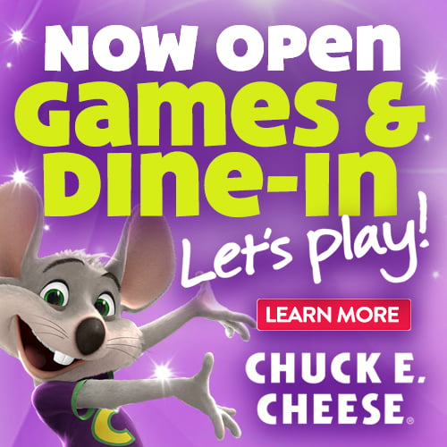 Kids Birthday Party Place In Tallahassee Chuck E Cheese