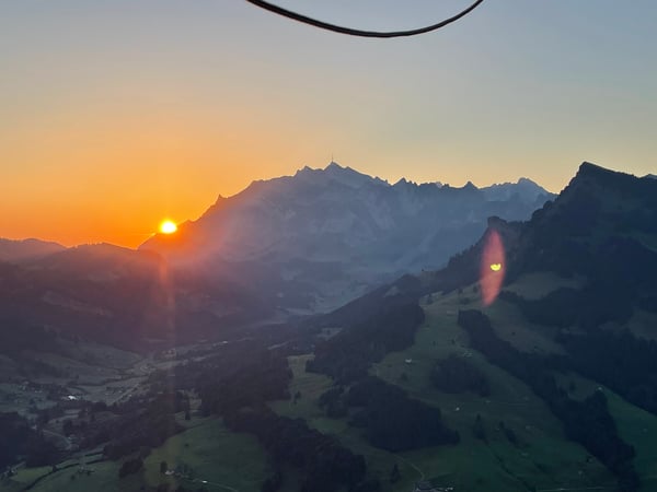 Sonnenaufgang am Alpstein