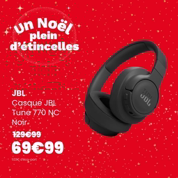 Casque JBL Tune 770 NC Noir