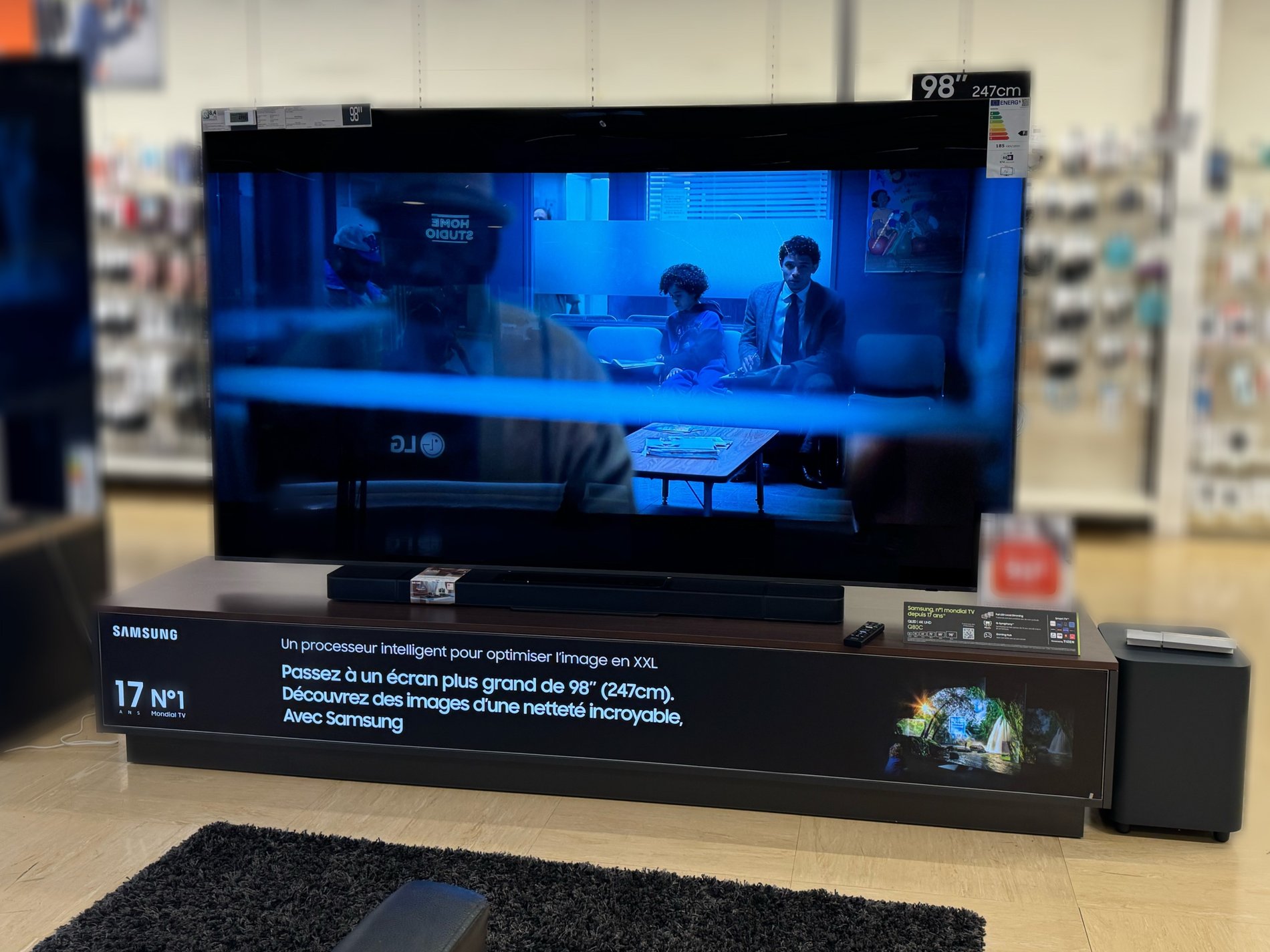 tv qled 98 pouces dans votre magasin boulanger st quentin fayet