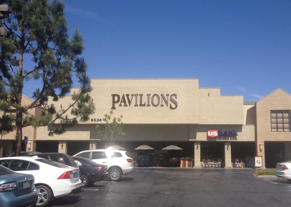 Pavilions store front picture at 6534 Platt Ave in West Hills CA