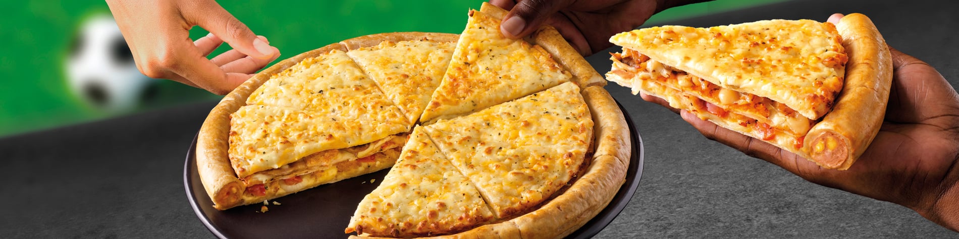 Pizza special from Debonairs Pizza. Order a Large Cram-Decker® for only P164.90.