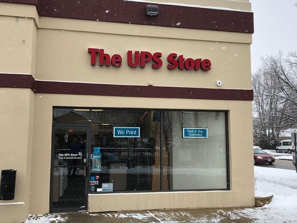 Facade of The UPS Store Evanston