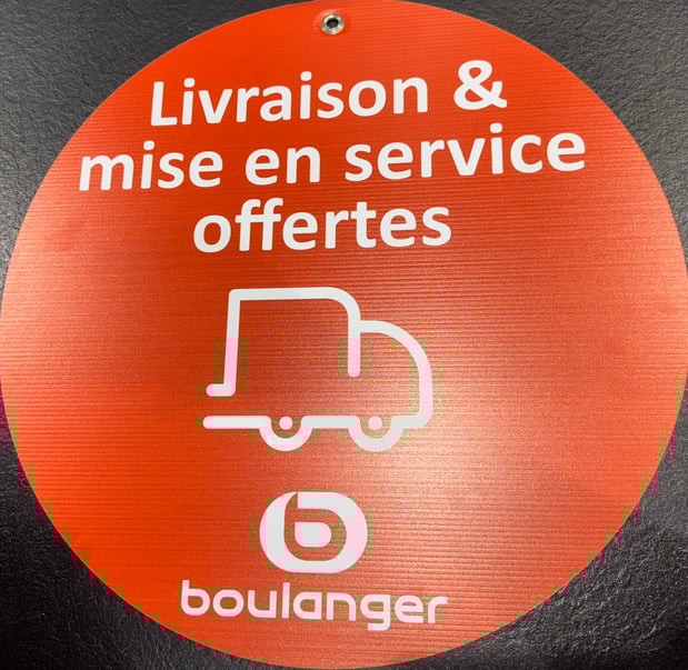 Livraison & mise en service offertes* chez Boulanger Montceau-les-Mines ! On s’occupe de tout, vous n’avez plus qu’à profiter 😉  *Sur gros électroménager et TV à partir de 55