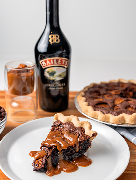 Baileys Chocolate Fig Pie