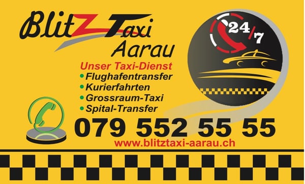 Taxi / Dienst / Blitz Taxi Aarau
