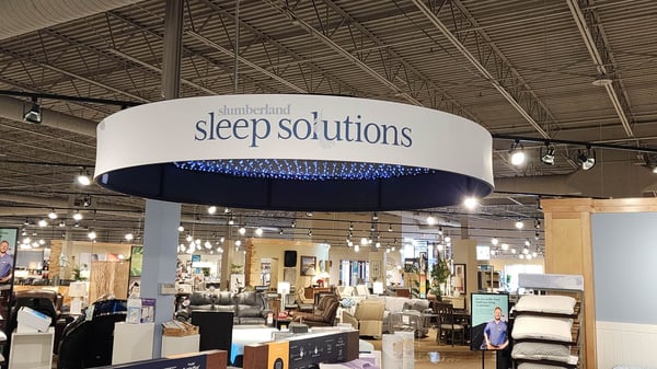 Cedar Rapids Slumberland Furniture Sleep Solutions department