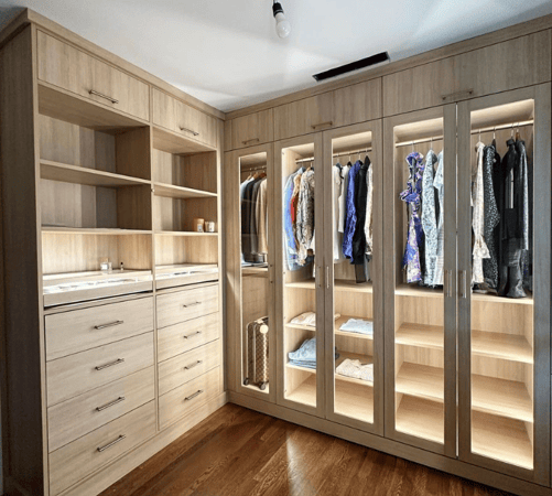 California Closets Long Island City New York walk in closet design walk in closet designer custom closets closet ideas closet drawer organizer luxury closets custom cabinets