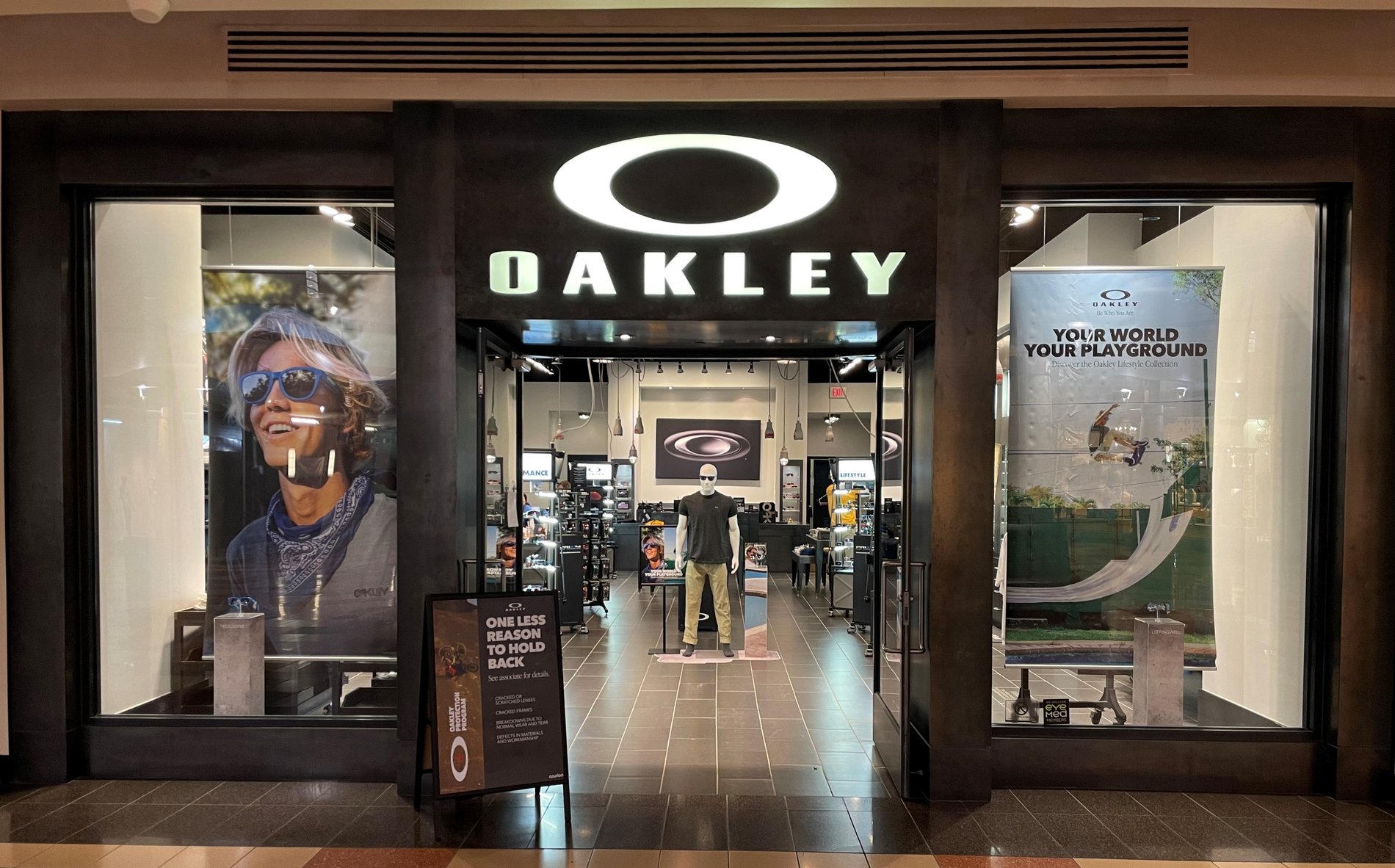 Oakley Store, 1 Walden Galleria Buffalo, NY  Men's and Women's Sunglasses,  Goggles, & Apparel
