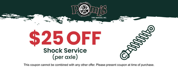 $25 off Shock Service per Axle