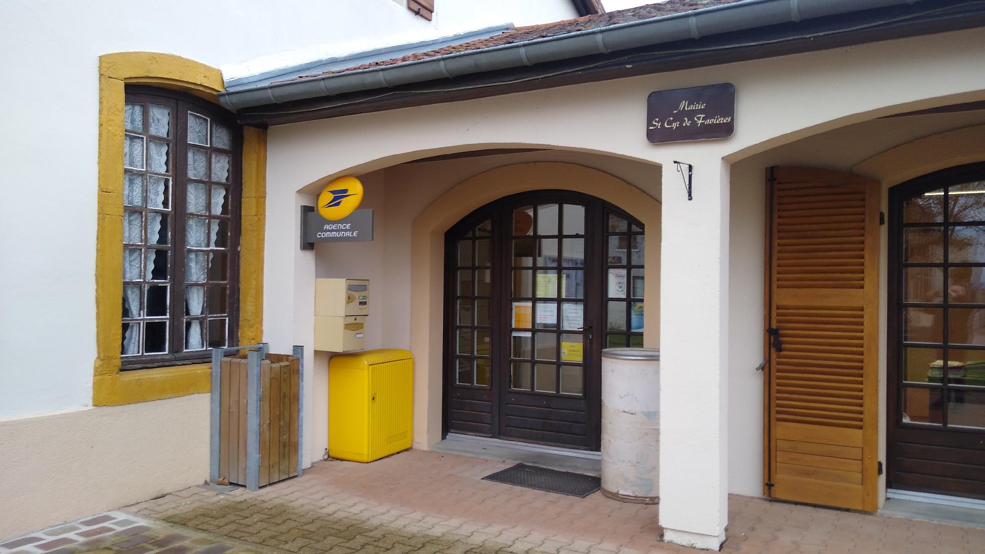 La Poste Agence Communale ST CYR DE FAVIERES Mairie (42123) - La Poste
