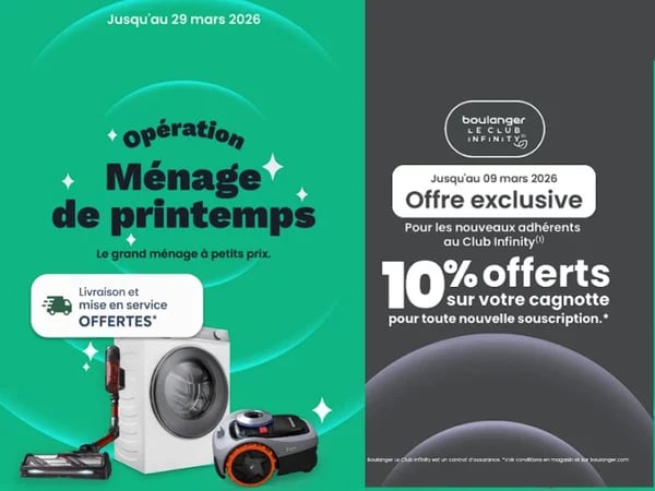 Catalogue MENAGE DE PRINTEMPS : Profitez de Promos en Electroménager et Multimédia - Livraison & Mise en service OFFERTES en Gros Electro & TV dès 399€ d'achat