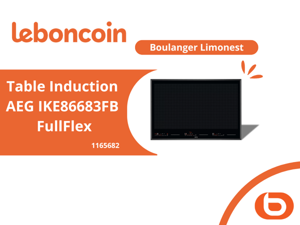 Table Induction AEG sur Leboncoin Boulanger Limonest