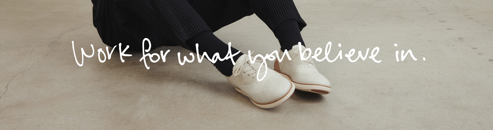 Cole Haan Promotional Banner