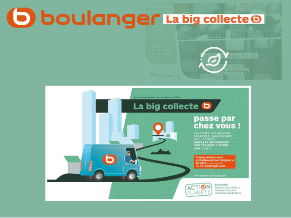 Vous souhaitez vous débarrasser de vos anciens appareils ? La Big Collecte passe chez vous avec Boulanger Toulouse Saint-Orens !