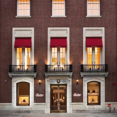 Cartier fine jewelry watches accessories at 28 Newbury Street