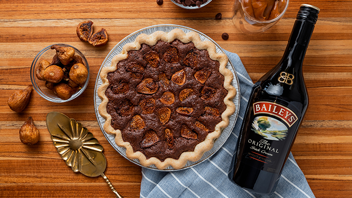 Baileys Chocolate Fig Pie